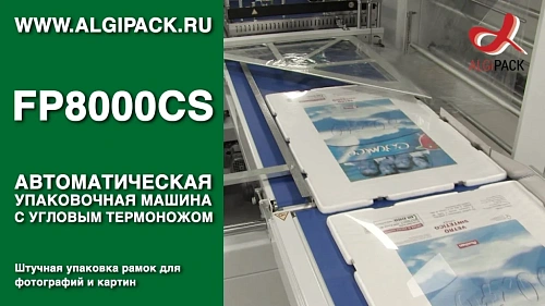 Штучная упаковка рамок для фотографий FP8000CS автоматическая термоупаковочная машина